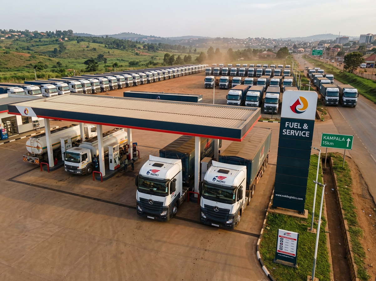 Fuel costs logistics Uganda